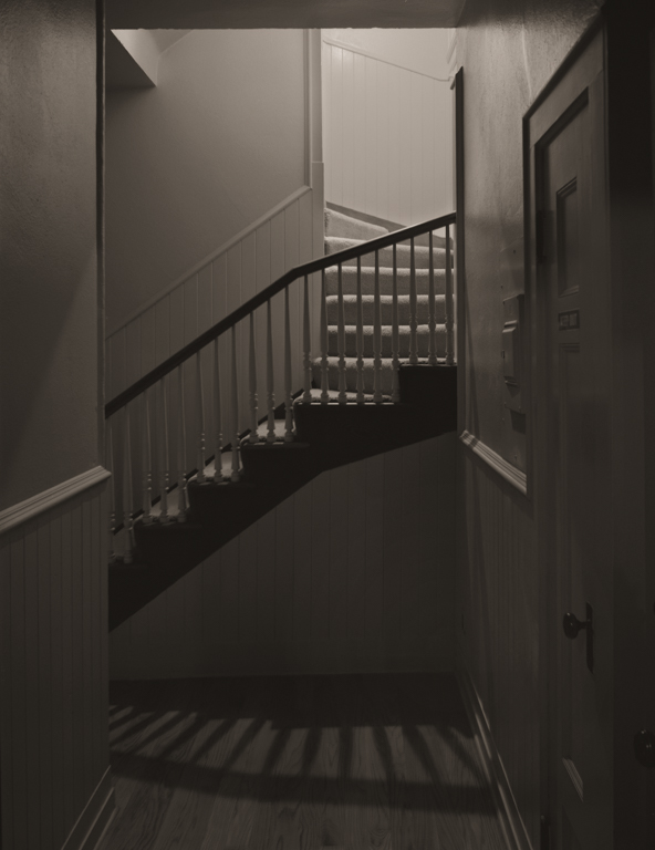 Inside Stairs, Mansion A, Mare Island, 2012