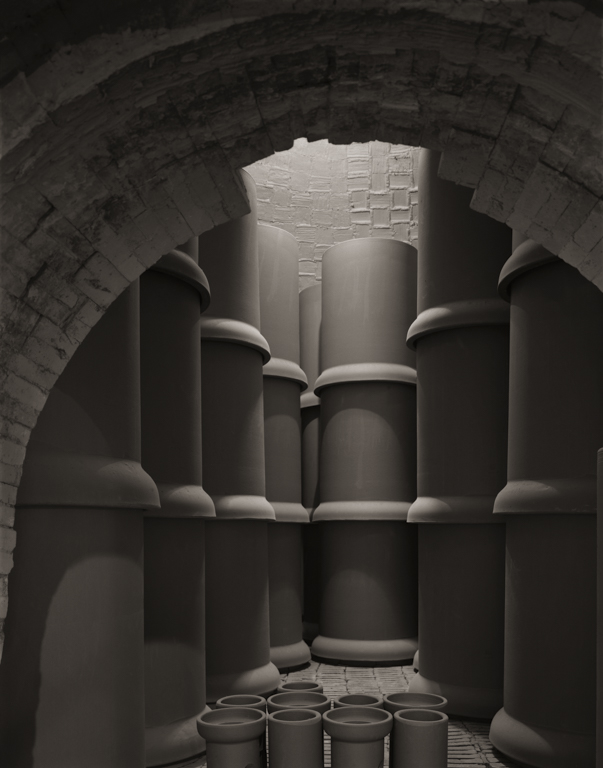 Pipes In Kiln, Gladding McBean, 2011