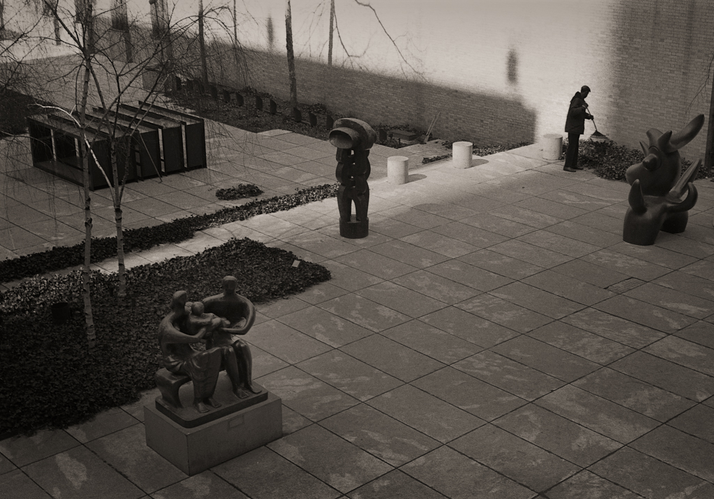 Sculpture Court, Museum of Modern Art, 1971